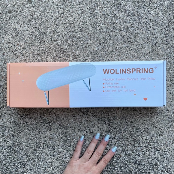 🚫 SOLD NEW Manicure Pillow with Stand (Expandable) - Picture 2 of 12